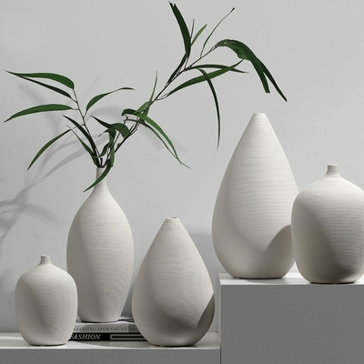 Vase-fleurs-s-ches-en-c-ramique-blanche-ornements-cr-atifs-modernes-et-simples-salon-table