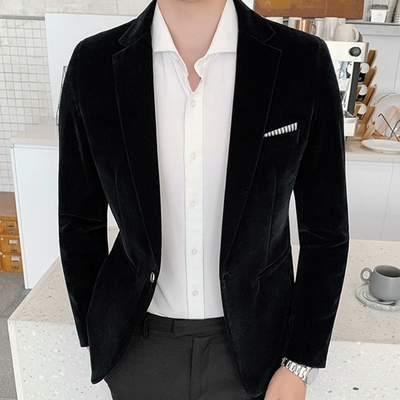 Blazer-formel-en-velours-un-bouton-pour-hommes-veste-tremp-e-manches-longues-f-te-printemps
