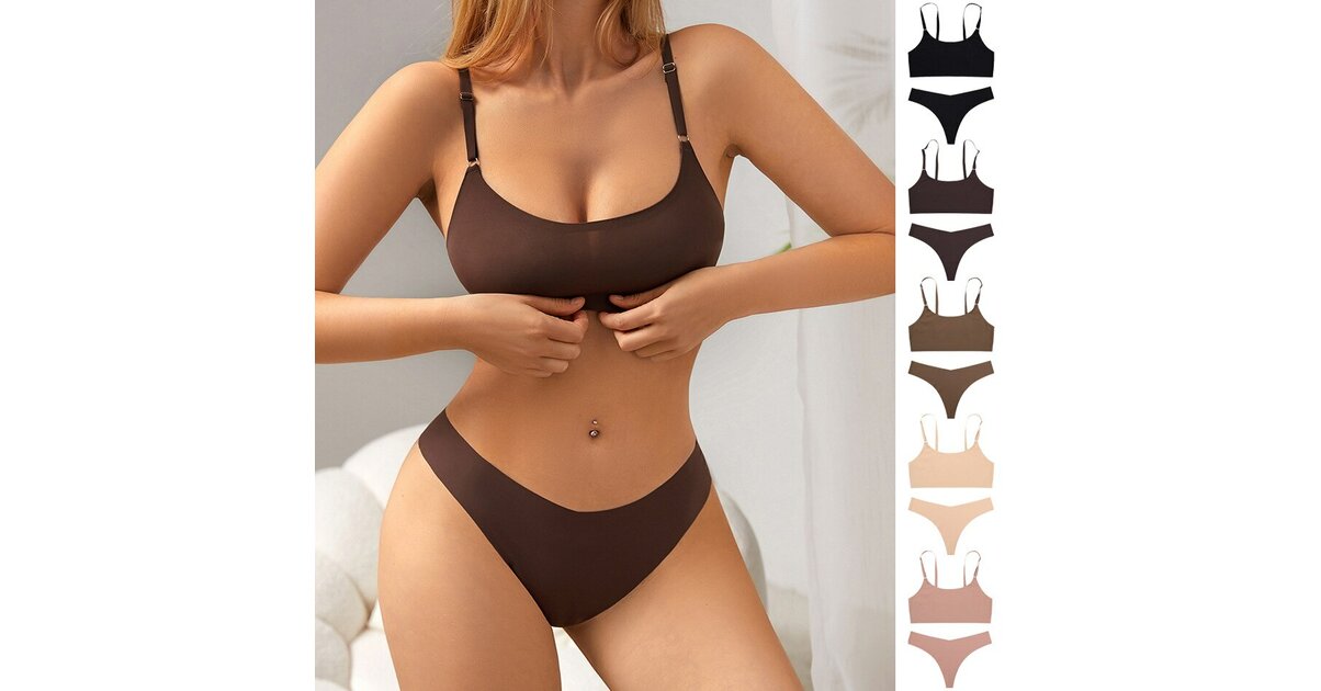 Culotte Sexy Taille Haute Imprimée - Sans Coutures Et Respirante - Pour Femme (100% Polyester)