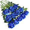 5-10Pcs-Fleurs-Artificielles-Bouquet-Rouge-Soie-Faux-Fleur-Rose-pour-Mariage-D-coration-de-Table