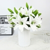 Bouquet-de-fleurs-artificielles-de-lys-blanc-38cm-5-pi-ces-fausses-plantes-pour-f-te