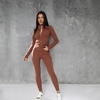 Akaily-ensemble-2-pi-ces-pour-femme-surv-tement-rose-c-tel-fermeture-clair-pantalon
