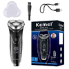 Kemei-rasoir-lectrique-pour-hommes-Original-tanche-affichage-LCD-rechargeable-pour-barbe-et-poils-du-visage