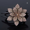 Pince-cheveux-en-strass-pour-femme-accessoire-la-mode-motif-fleur-bec-de-canard-pingle-cheveux