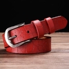 Ceinture-en-cuir-Grain-de-pierre-pour-femmes-avec-boucle-ardillon-longueur-95-110cm