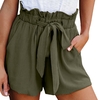 Short-taille-haute-volants-pour-femme-taille-lastique-bandage-ligne-en-coton-short-d-contract-avec
