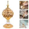 Porte-Eva-d-encens-en-m-tal-encensoir-en-c-ne-anciers-arabe-vintage-bobine-de