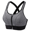 Soutien-gorge-de-sport-pour-femme-collant-haut-court-yoga-fermeture-clair-frontale-grande-taille-sangle