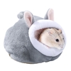 Nid-de-Hamster-cochon-d-inde-petit-Animal-lit-de-couchage-d-hiver-chaud-en-peluche