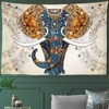 Tapisserie-murale-indienne-psych-d-lique-avec-imprim-3D-Mandala-Bouddha-l-phant-Impression-Boho-D