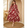 robe-longue-motif-floral-et-col-en-v (1)