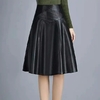jupe-en-cuir-pu-pour-femme-jupe-pliss-e-longueur-genou-taille-haute-ligne-a-grande