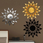 Autocollants-muraux-miroir-3d-1-ensemble-Stickers-d-coratifs-en-flamme-de-fleur-de-soleil-d