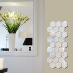 Miroir-acrylique-hexagonal-3D-12-pi-ces-autocollants-auto-adh-sifs-imperm-ables-amovibles-d-cor