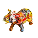 Figurine-d-l-phant-color-e-r-sine-Arts-Statue-d-animal-Sculpture-richesse-Figurine-porte