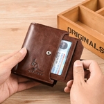 Portefeuille-en-cuir-avec-fermeture-clair-pour-homme-porte-monnaie-avec-blocage-RFID-porte-cartes-de