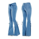 Jean-taille-moyenne-en-Denim-pour-femmes-pantalon-vas-extensible-jambes-larges-rehausseur-de-fesses-d