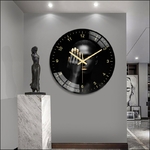 Horloge-murale-artistique-Quartz-silencieuse-d-coration-de-maison-mode-africaine-dor-e-cadeau-de-no