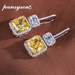 PANSYSEN-boucles-d-oreilles-en-argent-Sterling-925-et-Citrine-jaune-pour-femmes-bijoux-fins-couleur