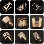 Bracelets-manchette-large-pour-femmes-et-hommes-couleur-or-argent-creux-Punk-alliage-g-om-trique