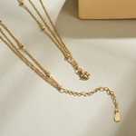 Collier-Simple-trois-couches-en-argent-Sterling-925-Long-pendentif-barre-brillant-cadeaux-de-mariage-pour
