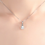 Collier-ras-du-cou-en-argent-Sterling-925-pour-femme-pendentif-en-Zircon-perle-d-eau