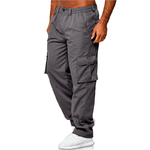 BOLUBAO-pantalon-d-contract-pour-hommes-couleur-unie-multi-poches-ample-droit-Cargo-sport-de-plein