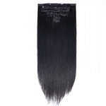 BHF-Extensions-de-cheveux-naturels-Remy-lisses-avec-Clips-70g-noir-brun-clair-ombr-miel