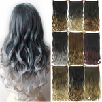 Soowee-extensions-de-cheveux-synth-tiques-pour-femmes-postiche-de-60cm-de-Long-de-couleur-noire