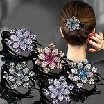 Pince-cheveux-en-strass-pour-femme-accessoire-la-mode-motif-fleur-bec-de-canard-pingle-cheveux