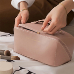 Sac-cosm-tiques-de-voyage-de-grande-capacit-pour-femmes-pochette-de-maquillage-Portable-en-PU
