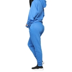Sweat-shirt-capuche-et-pantalon-pour-femmes-v-tements-de-Sport-couleur-unie-manches-longues-pull