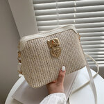 Sacs-bandouli-re-en-paille-d-t-pour-femmes-sacoche-en-cuir-PU-souple-tiss-la