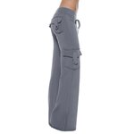 Pantalon-Cargo-jambes-larges-pour-femmes-ample-multi-poches-boutons-cordon-de-serrage-d-contract-Yoga