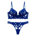 Ensembles-de-Lingerie-fran-aise-pour-femmes-soutien-gorge-Push-Up-culotte-en-dentelle-transparente-ensemble