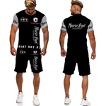 Surv-tement-2-pi-ces-imprim-lettre-pour-hommes-t-shirts-shorts-ensembles-t-shirts-d