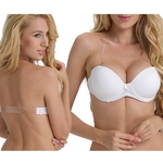 Soutien-gorge-sans-bretelles-pour-femmes-grande-taille-Push-Up-rembourr-bretelles-transparentes-licou-sexy-tailles