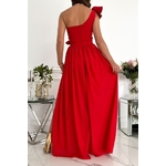 Robe-longue-rouge-volants-pour-femmes-tenue-de-soir-e-l-gante-fendue-printemps-t-2023