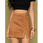 Mini-Jupe-en-daim-pour-femmes-taille-haute-mode-couleur-unie-moulante-ligne-a-printemps-bo