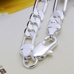 Bracelet-en-argent-Sterling-925-cha-ne-de-6mm-beau-cadeau-de-mariage-solide-pour-hommes