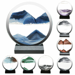 Peinture-en-sable-mouvant-3D-sable-mouvant-dynamique-ornements-en-sablier-avec-perspective-en-verre-rond