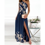 Robe-de-Soir-e-Longue-et-ducative-pour-Femme-Tenue-l-gante-Fendue-Printemps-t-2023