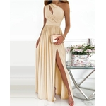 Robe-de-Soir-e-Longue-et-ducative-pour-Femme-Tenue-l-gante-Fendue-Printemps-t-2023