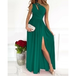 Robe-de-Soir-e-Longue-et-ducative-pour-Femme-Tenue-l-gante-Fendue-Printemps-t-2023