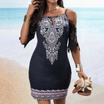 Robe-de-plage-sexy-en-dentelle-pour-femmes-grande-taille-manches-courtes-l-gante-bretelles-creuses