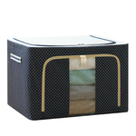 Oxford-grill-Bo-te-de-Rangement-Transparente-avec-Cadre-en-Acier-Conteneur-T1-Pliable-pour-V