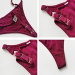 String-Sexy-en-soie-glac-e-m-tal-l-opard-culotte-pour-femmes-exercice-de-Fitness