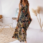 Robe-longue-col-en-V-profond-pour-femmes-robe-longue-lacets-robe-de-soir-e-ducative