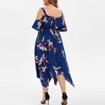 Robe-imprim-floral-Boho-col-en-V-vintage-rond-t-pour-femmes-l-gante-Off-initi