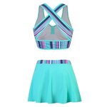 Maillot-de-bain-sexy-imprim-bleu-jupe-bikini-taille-haute-avec-n-ud-crois-v-tements